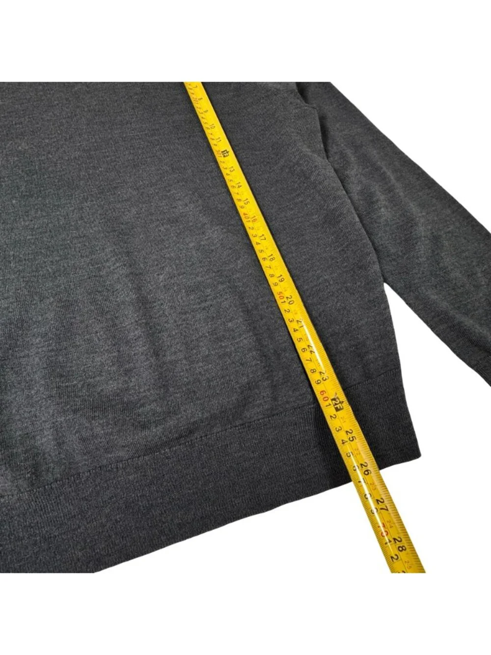 J.Crew Factory Men's Merino Wool Blend Turtleneck Sweater Fine Knit M Minimalist